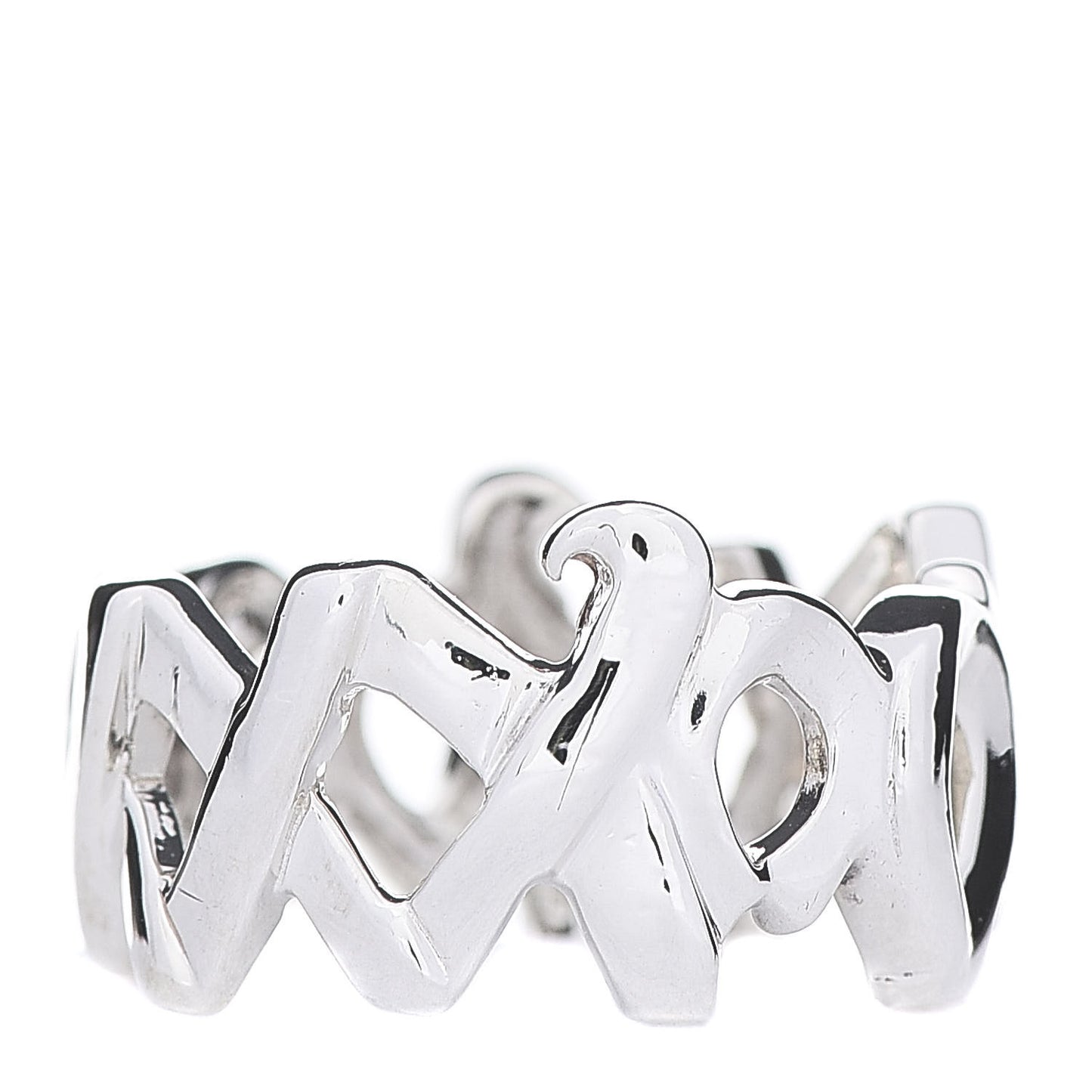 Sterling Silver Paloma Picasso Love Kisses Ring 50 5.5