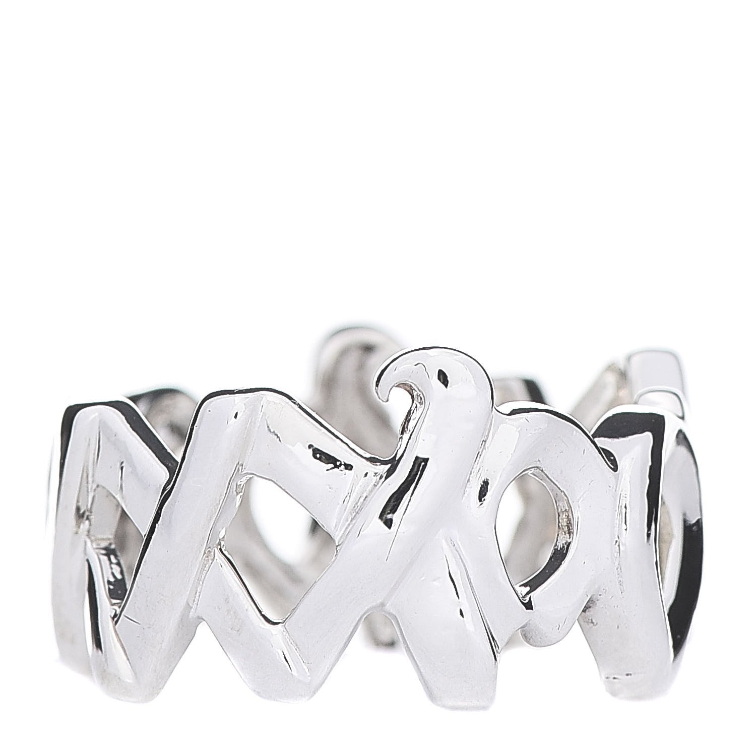 Tiffany Sterling Silver Paloma Picasso Love Kisses Ring 50 5.5 1 of 6