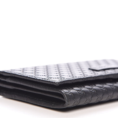 Gucci Soft Microguccissima Continental Wallet Black 8 of 11