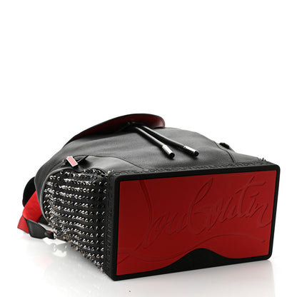 Christian Louboutin Calfskin Spiked Explorafunk Backpack Black 4 of 9