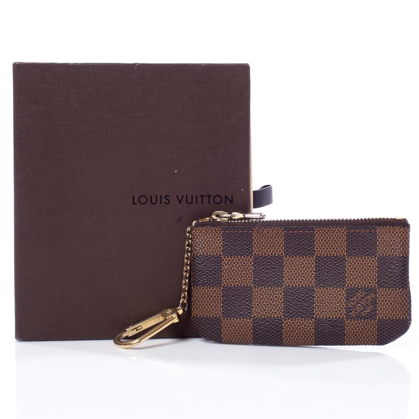 Damier Ebene Key Pouch
