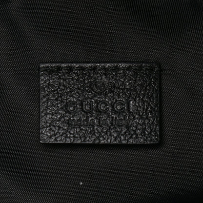 Gucci Nylon 80s Logo Patch Belt Bag Black 6 of 9