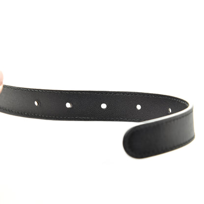 Gucci Calfskin Double G 20mm Belt 85 34 Black 6 of 8