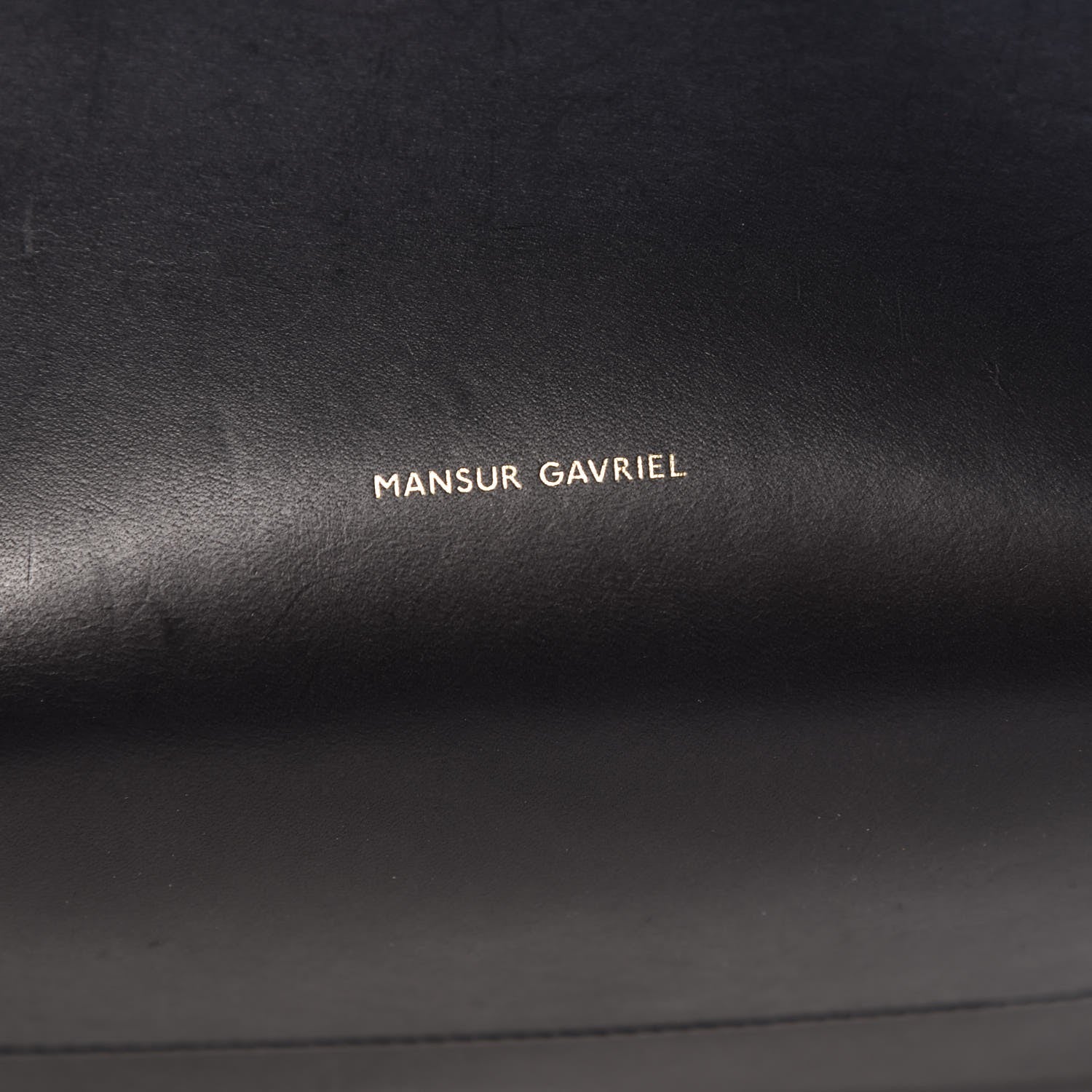 Mansur Gavriel Vegetable Tanned Calfskin Mini Backpack Black Ballerina 9 of 9