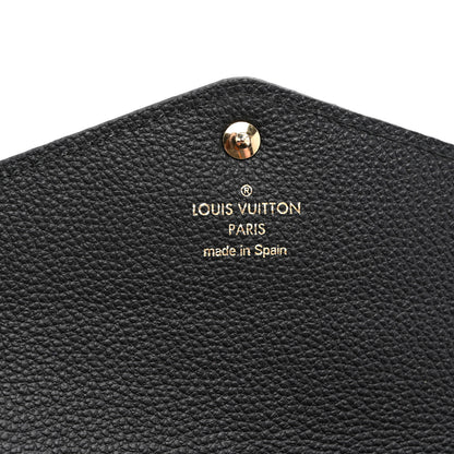 Louis Vuitton Empreinte Sarah Wallet NM Black 6 of 11