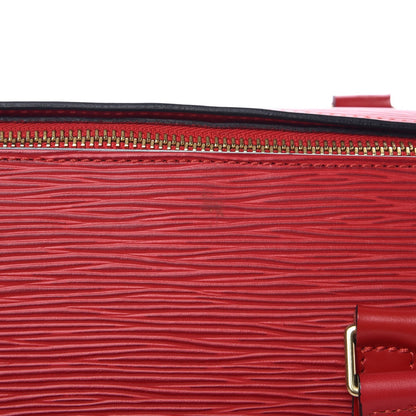 Louis Vuitton Epi Soufflot Castillan Red 8 of 10