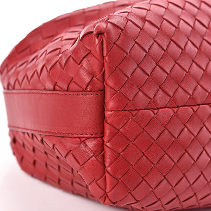 Bottega Veneta Nappa Intrecciato Large Cosmetic Case Carmino 8 of 10