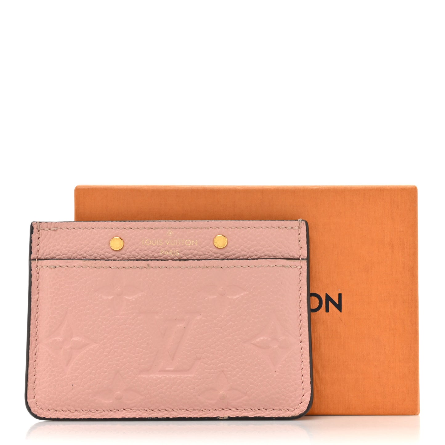 Empreinte Card Holder Rose Poudre