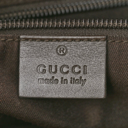 Gucci Monogram Calfskin Perforated Medium Flat Messenger Bag Dark Brown 6 of 12