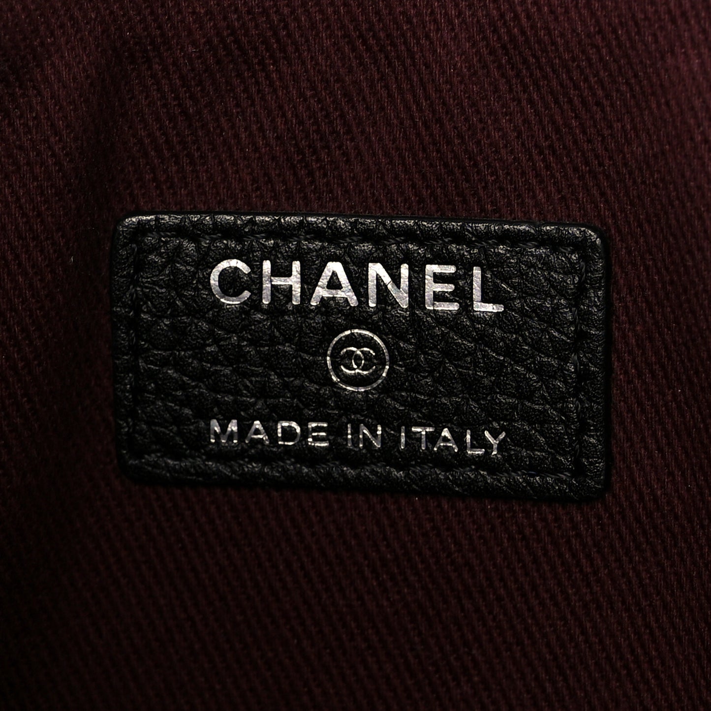 Grained Calfskin Large Neo Executive Cosmetic Case Black