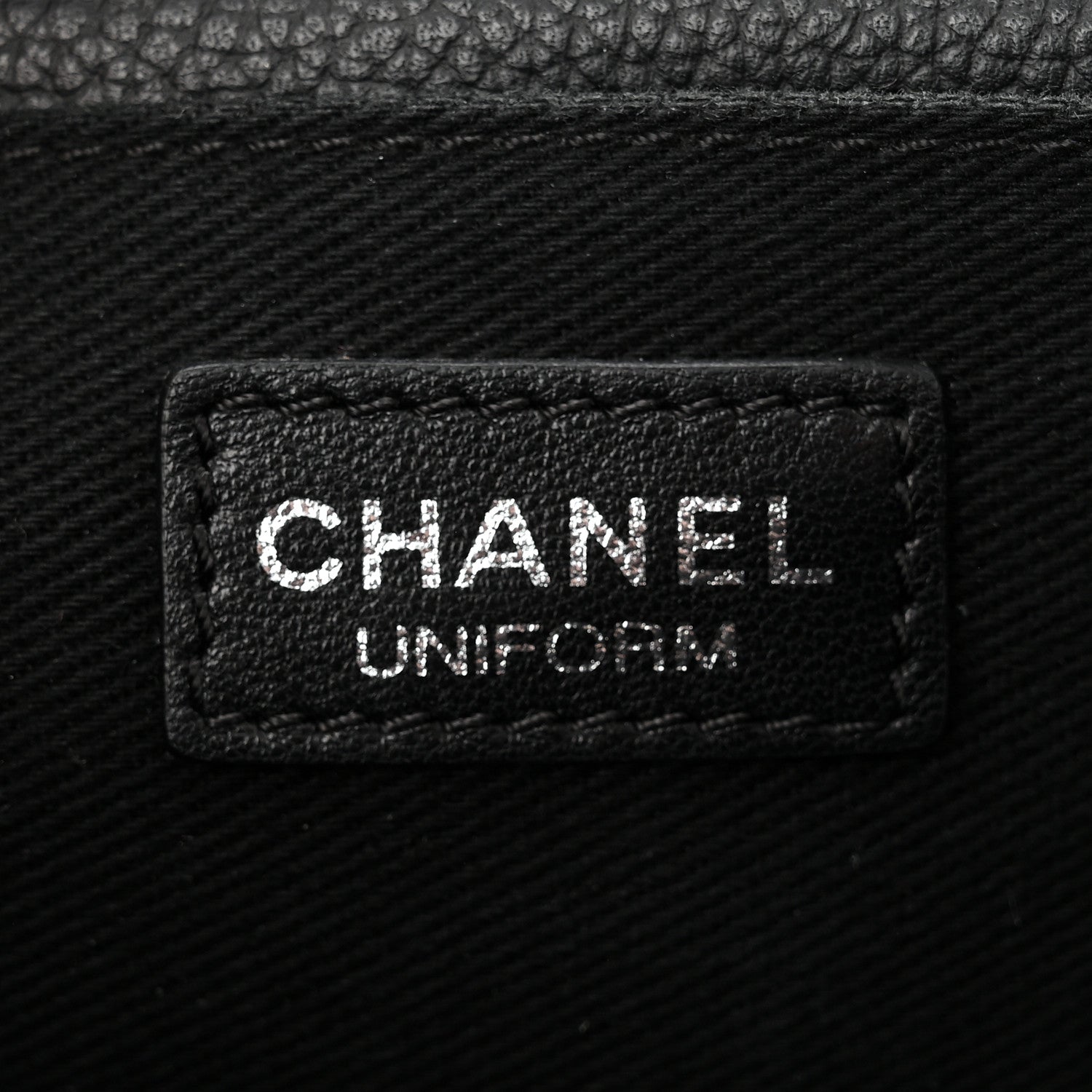 Chanel Grained Calfskin Quilted 2.55 Reissue Flap Belt Bag Clutch Black 6 of 11