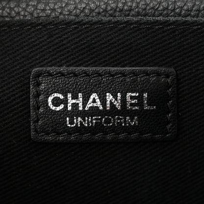 Chanel Grained Calfskin Quilted 2.55 Reissue Flap Belt Bag Clutch Black 6 of 11