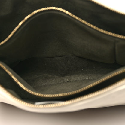 Louis Vuitton Lambskin Embossed Monogram Coussin PM Beige Cream 6 of 11