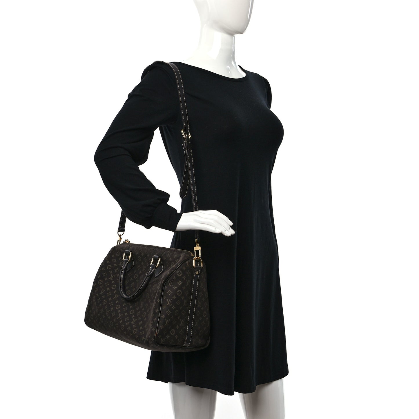 Monogram Idylle Speedy Bandouliere 30 Fusain