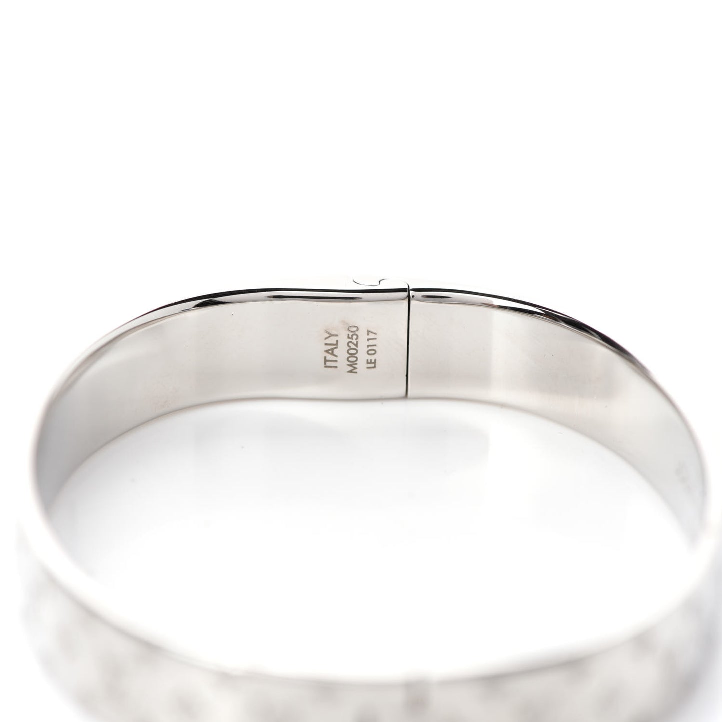 Palladium Monogram Nanogram Cuff M