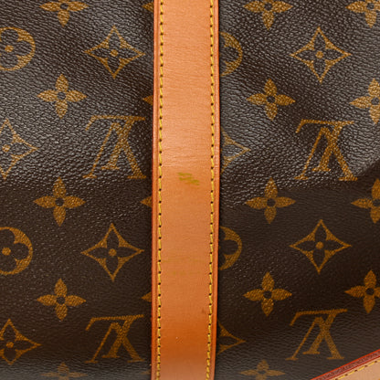 Louis Vuitton Monogram Keepall Bandouliere 50 10 of 12