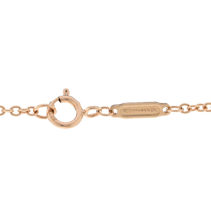 Tiffany 18K Rose Gold Knot Necklace 4 of 5