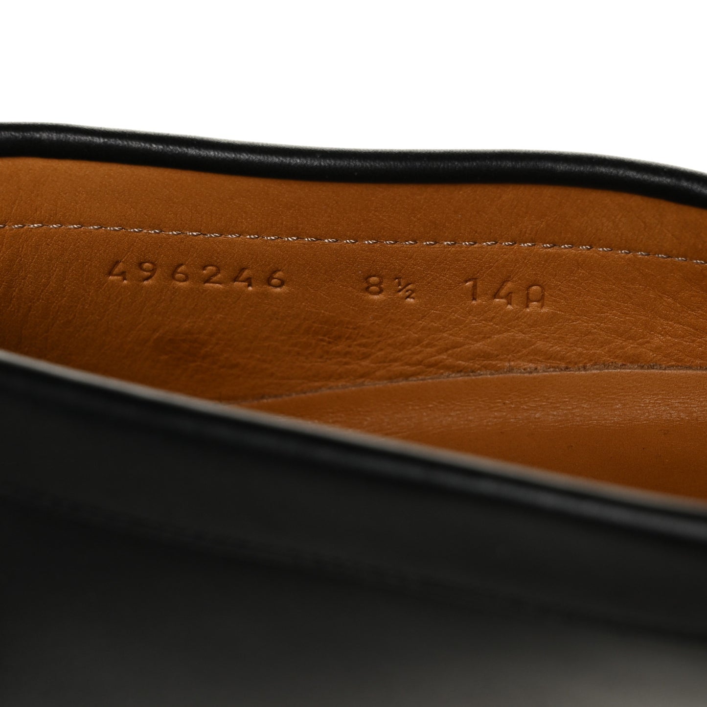 Cirano Lux Web Mens Horsebit Lug Sole Loafers 8.5 Black
