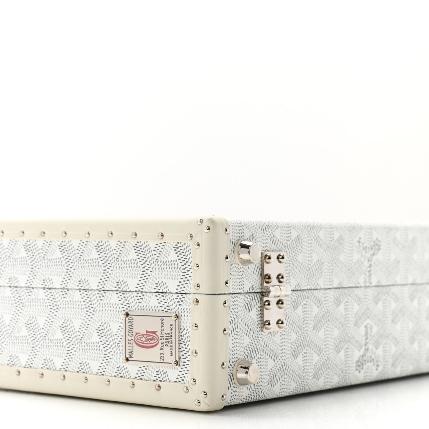 Goyardine Grand Hotel Trunk White