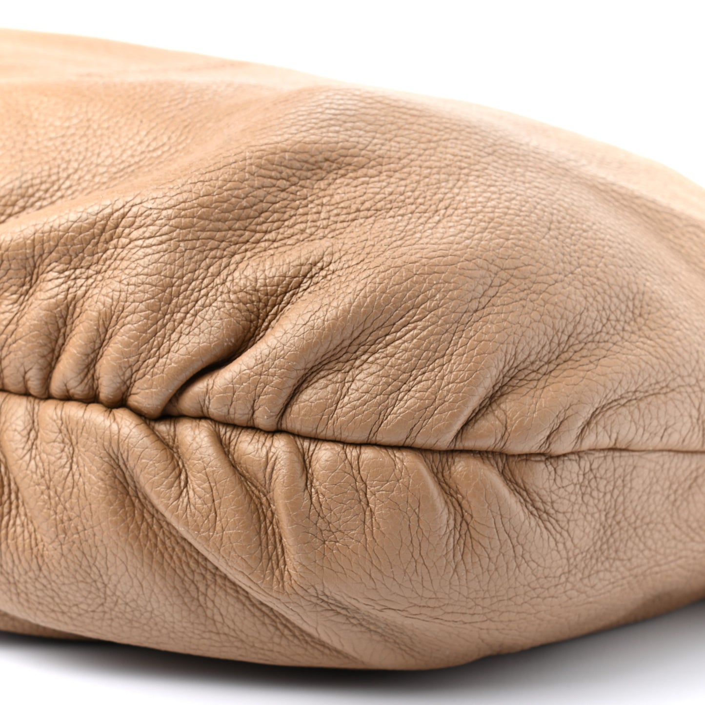 Pebbled Calfskin Medium Jungle Hobo Beige