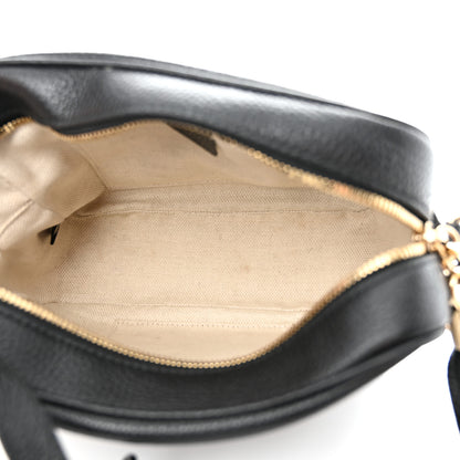 Gucci Pebbled Calfskin Small Soho Disco Bag Black 6 of 11