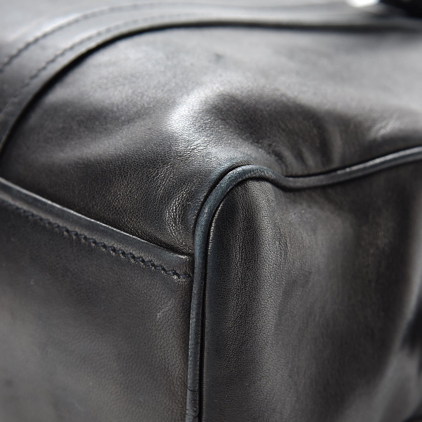 Nappa Satchel Black