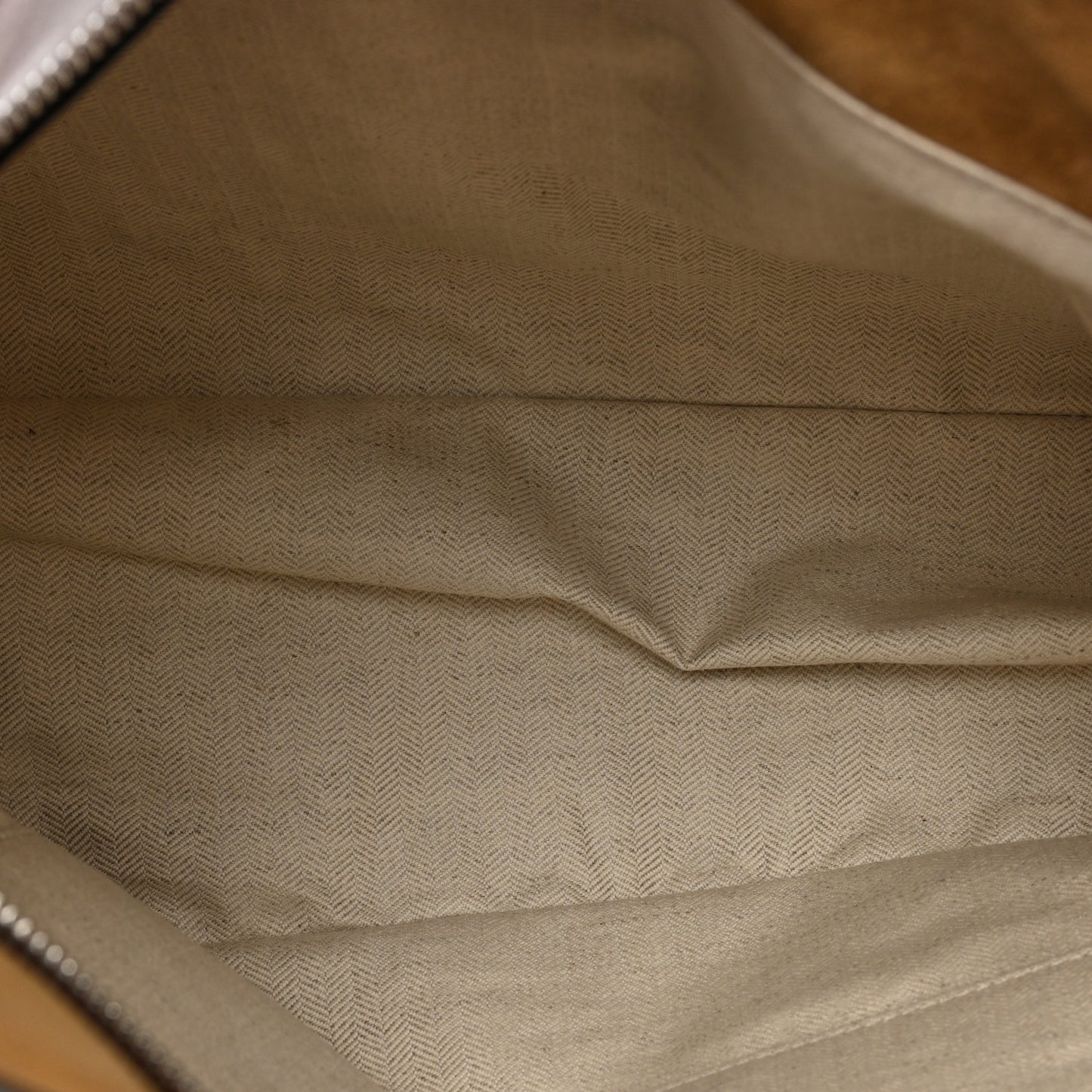 Calfskin Large Puzzle Bag Brown