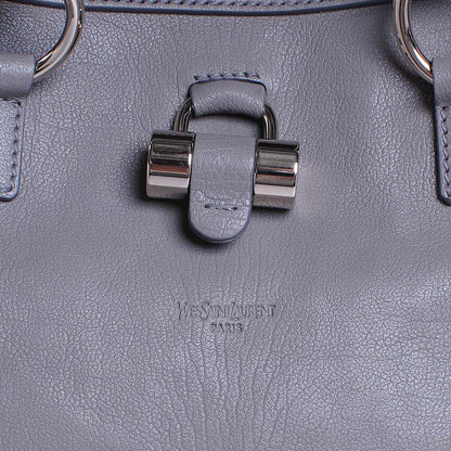 Saint Laurent Leather Oversized Muse Grey 5 of 8