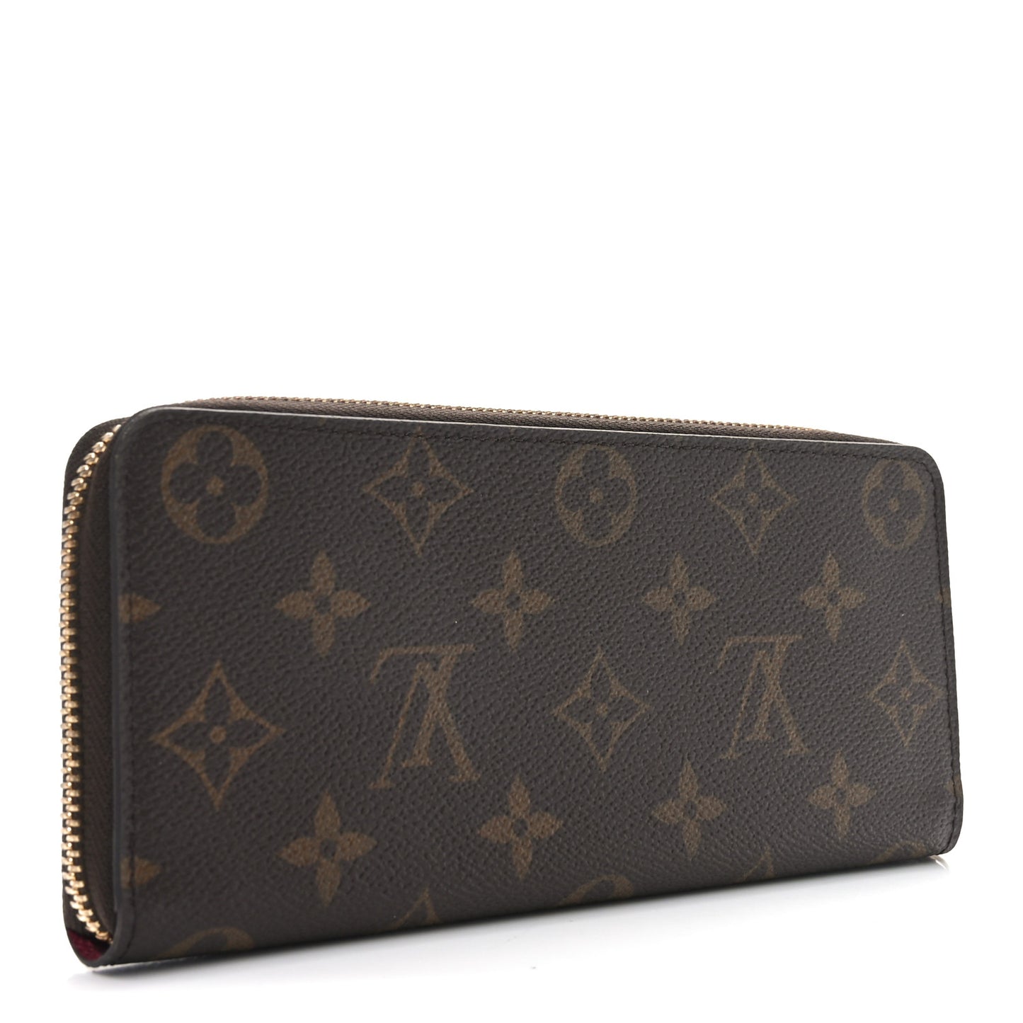 Monogram Clemence Wallet Fuchsia
