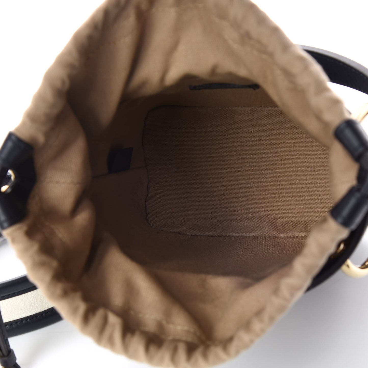 Smooth Calfskin Logo Mini Roy Bucket Bag Full Blue