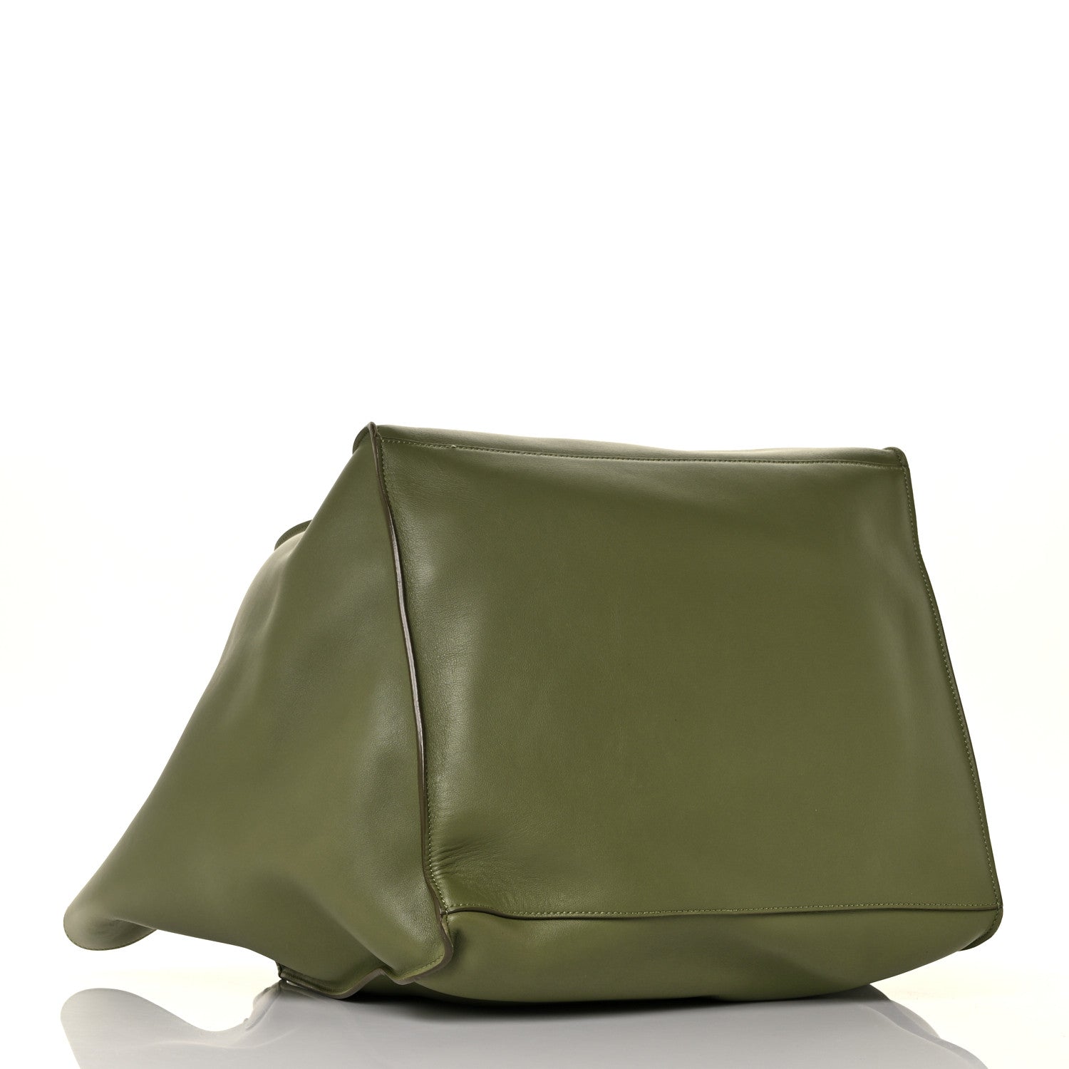Celine Smooth Calfskin Medium Big Bag Green 3 of 7