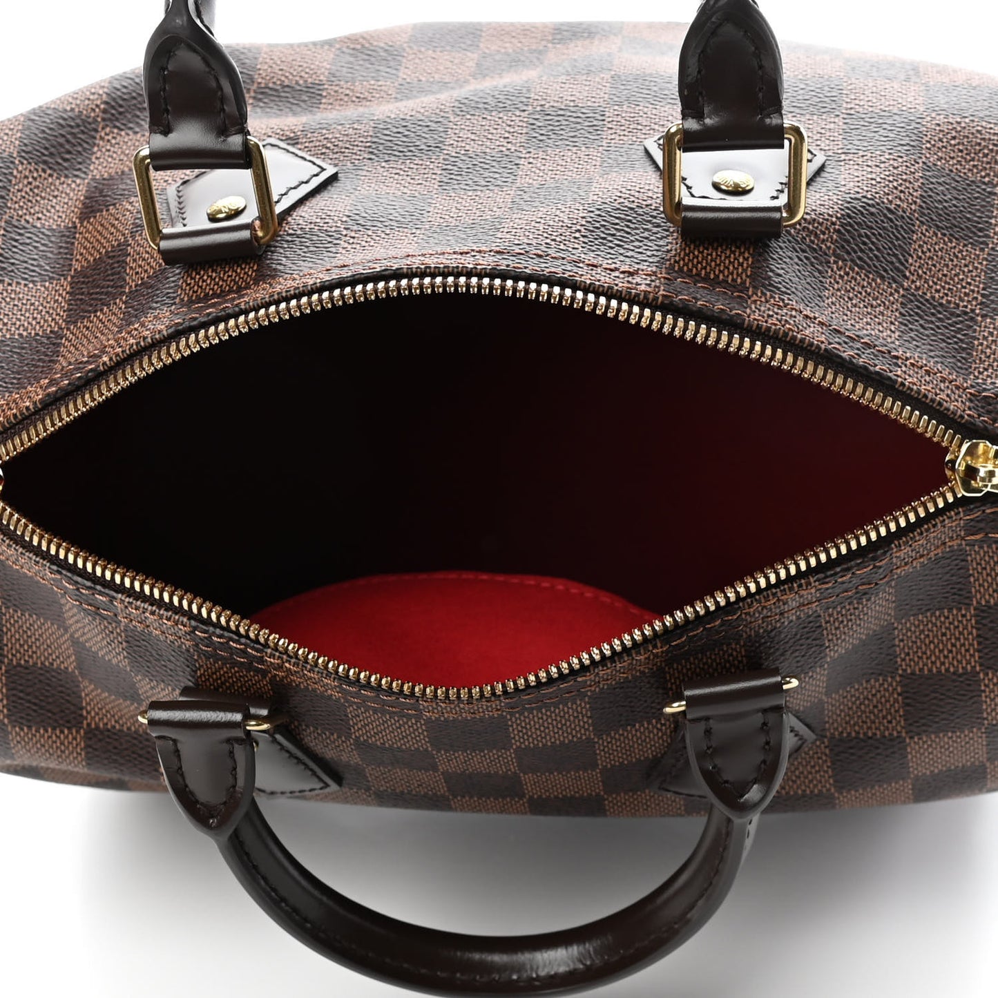 Damier Ebene Speedy Bandouliere 25