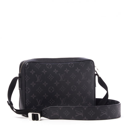 Louis Vuitton Taiga Monogram Eclipse Outdoor Messenger Black 2 of 8