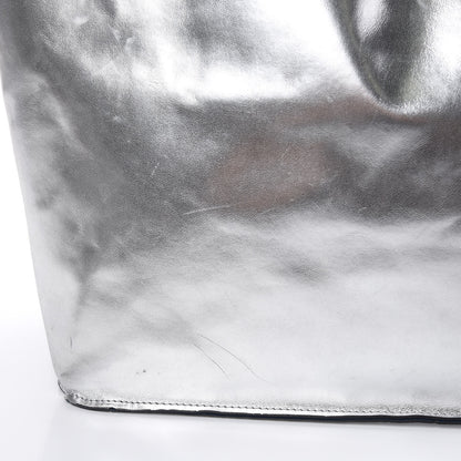 Givenchy Metallic Calfskin Suede Ombre Large Reversible Antigona Tote Blue Silver 25 of 25