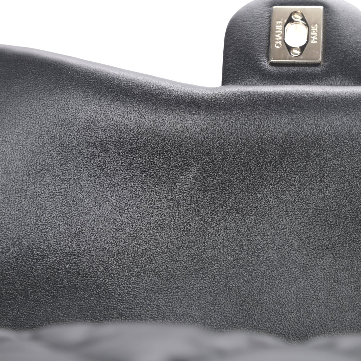 Chanel Calfskin Quilted Large Bubbly Flap Black 11 of 13