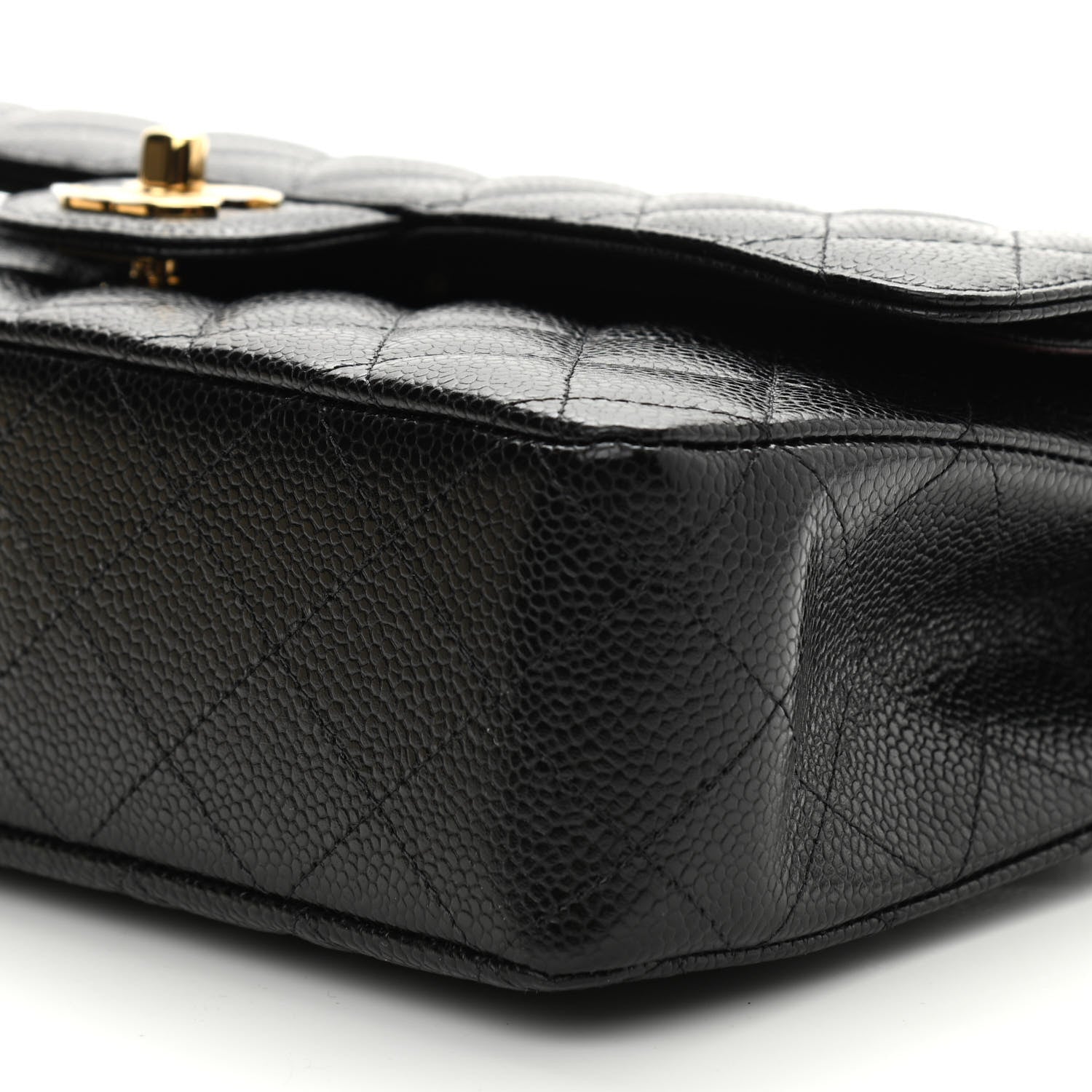 Chanel Caviar Quilted Medium Double Flap Black 9 of 9
