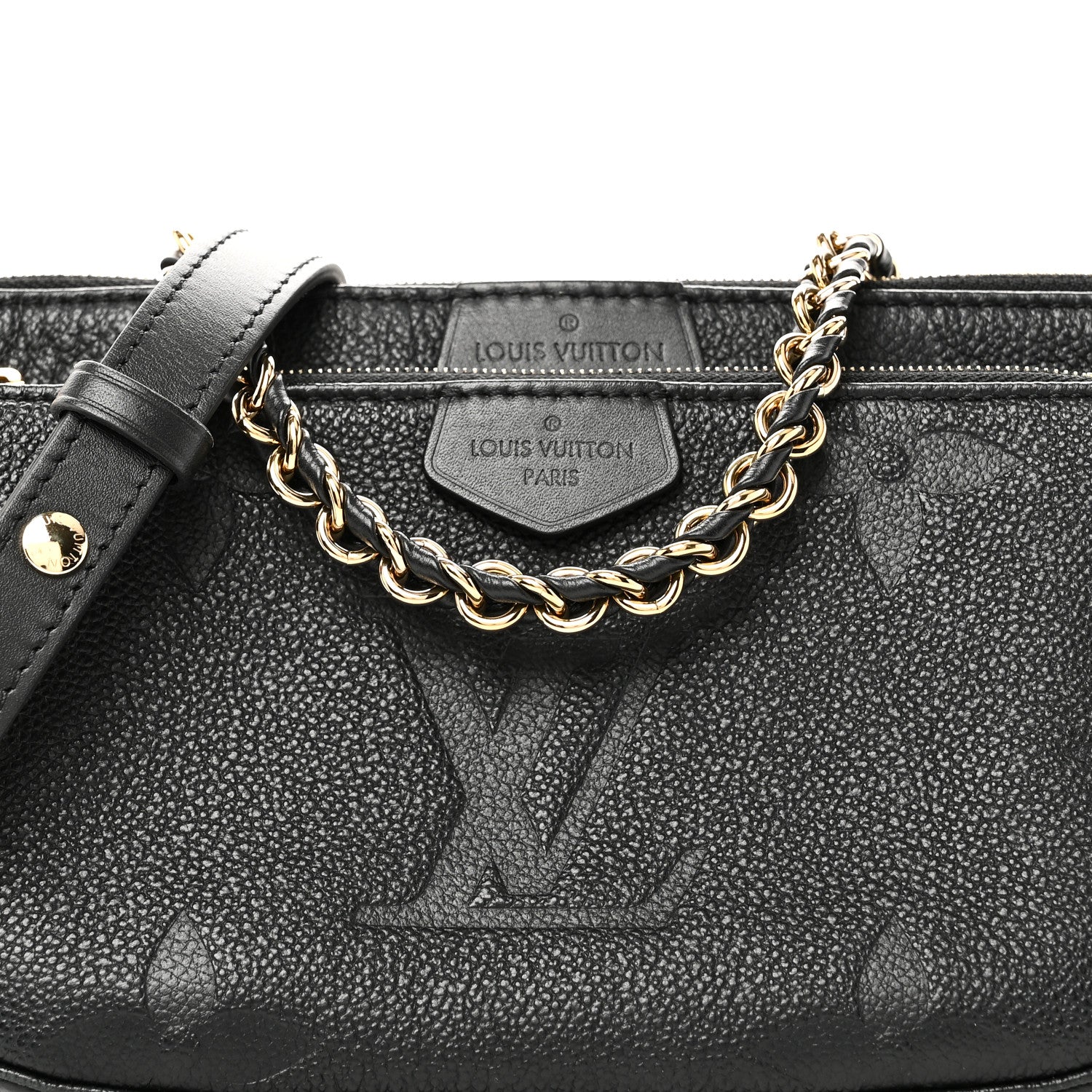 Louis Vuitton Empreinte Monogram Giant Multi Pochette Accessories Black 8 of 10
