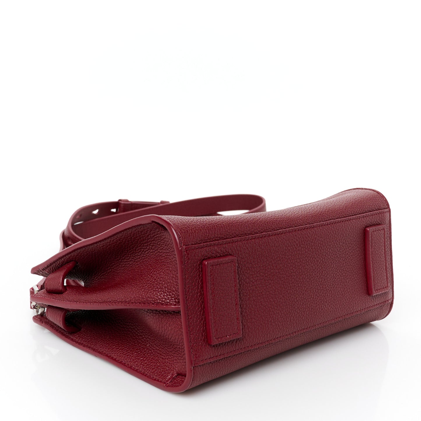 Grained Calfskin Nano Sac De Jour Souple Palissandre
