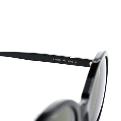 Gucci Acetate Round Sunglasses GG0023S Black 5 of 7