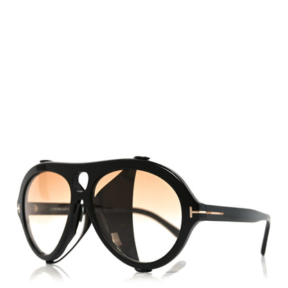 Tom Ford Acetate Neughman Sunglasses TF882 Black 1 of 6