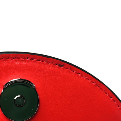 Christian Louboutin Calfskin Alligator Embossed Spiked Small Explorafunk Backpack Black 10 of 10