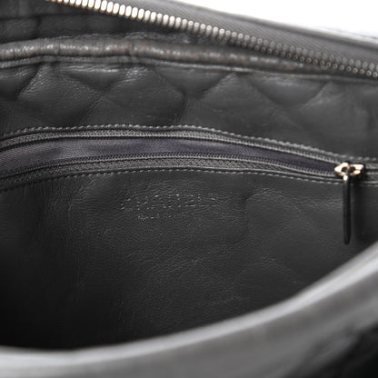 Chanel Aged Calfskin Quilted Medium Reissue Camera Case Grey 8 of 10