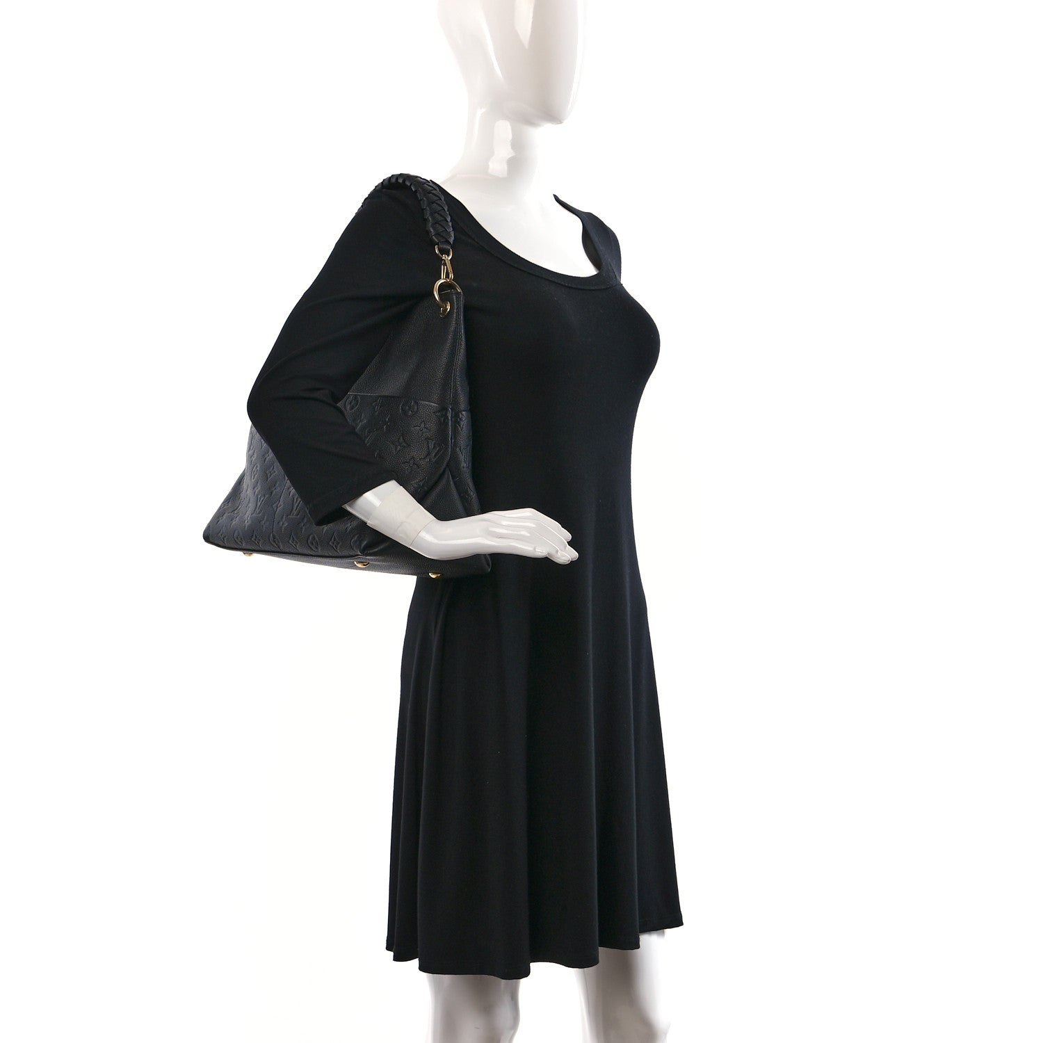 Louis Vuitton Empreinte Maida Hobo Black 2 of 9