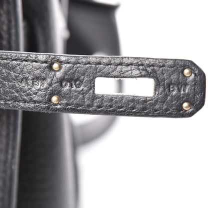Hermes Taurillon Clemence Jypsiere 28 Black 8 of 15