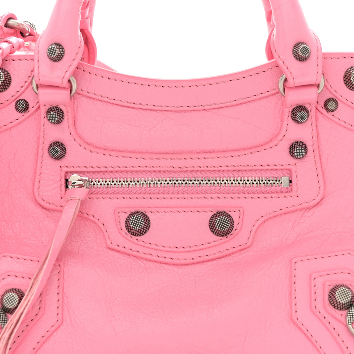 Balenciaga Agneau Arena Neo Cagole Handbag XS Sweet Pink 8 of 13