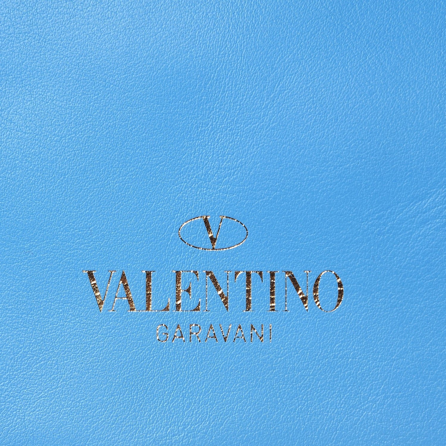 Valentino Garavani Vitello Large Rockstud Zip Wristlet Pouch Parrot 8 of 10