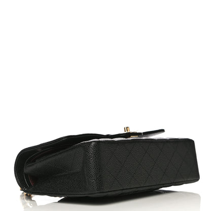 Chanel Caviar Quilted Medium Double Flap Black 4 of 11