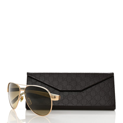 Gucci Aviator Sunglasses GG 4239/S White Gold 8 of 8