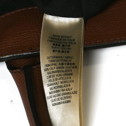 Burberry Grainy Calfskin House Check Medium Banner Tote Tan 7 of 10