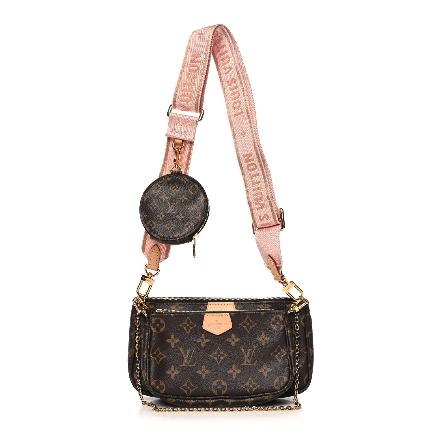Louis Vuitton Monogram Multi Pochette Accessories Rose Clair 1 of 10